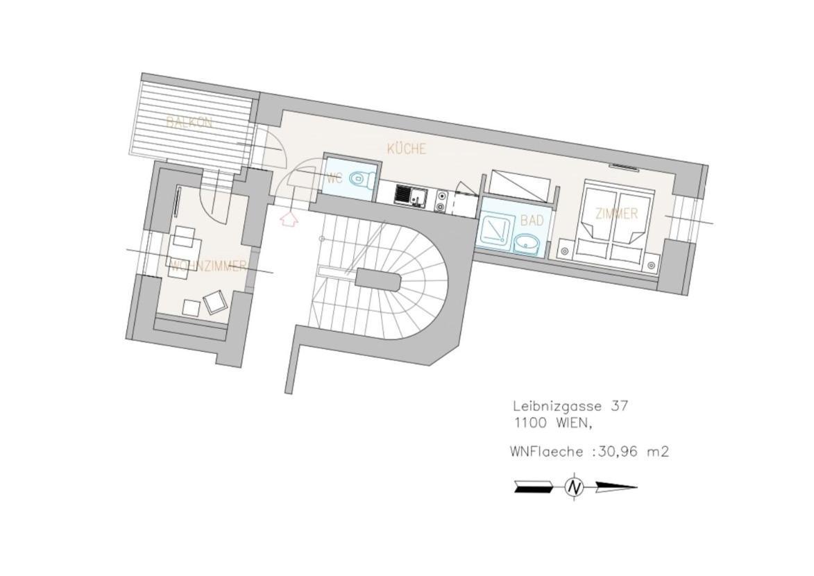 Steiner Residences Vienna Reumannplatz Oda fotoğraf
